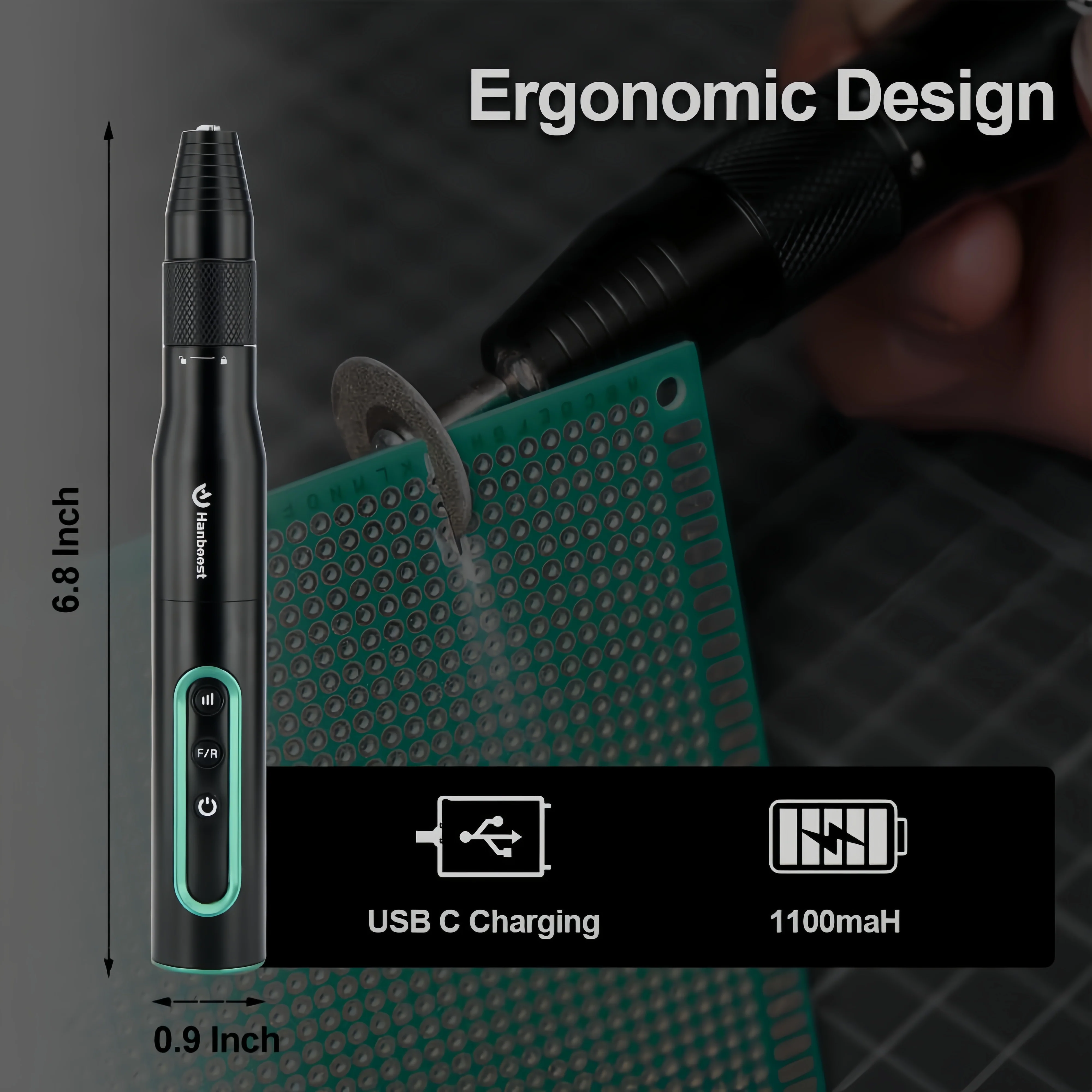 Hanboost® S2 Electric Cordless Rotary Tool Kits for DIY Maker & Craftsmen - Image 3