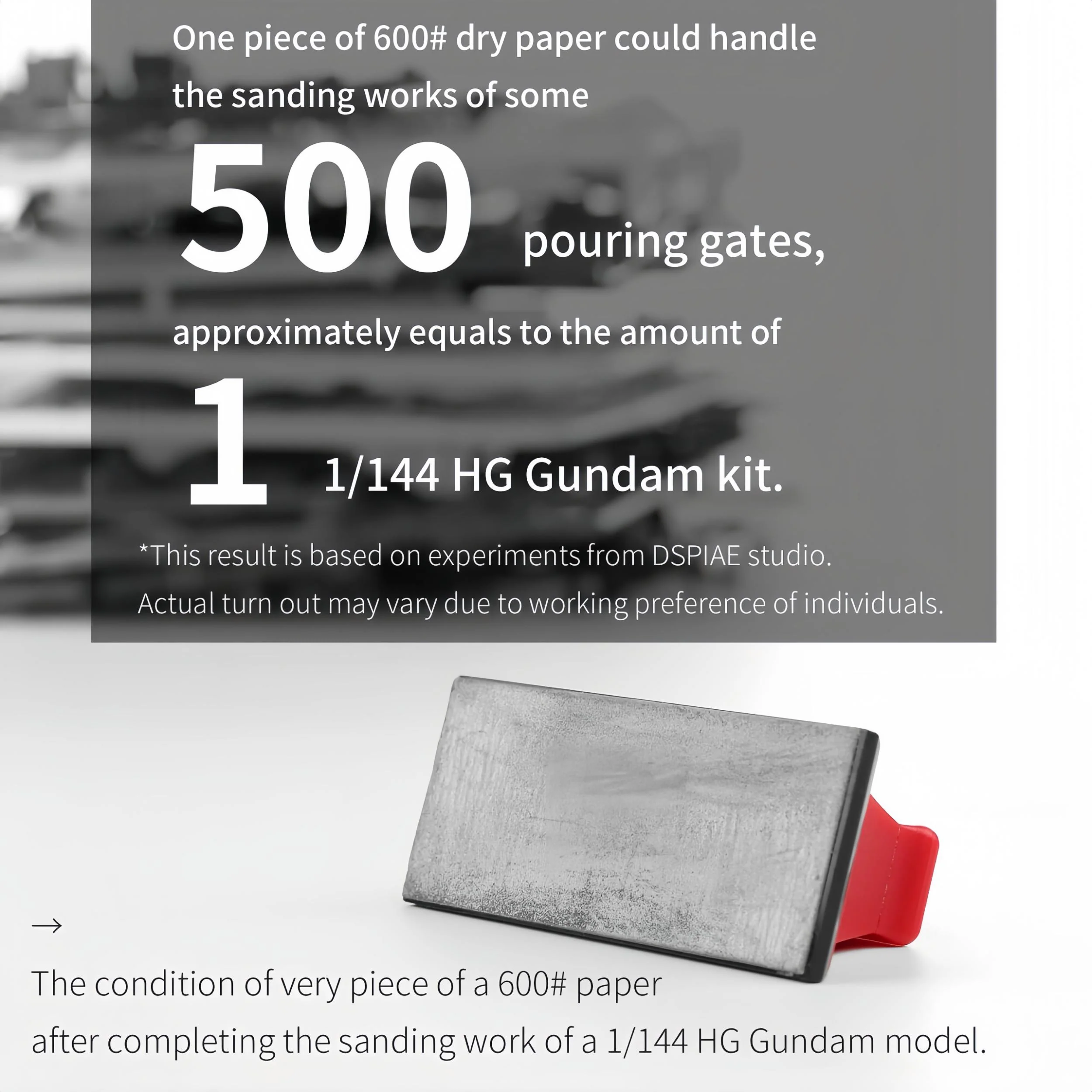 MakerJoy Adhesive Sand Paper Set with Sanding Blocks - Image 5