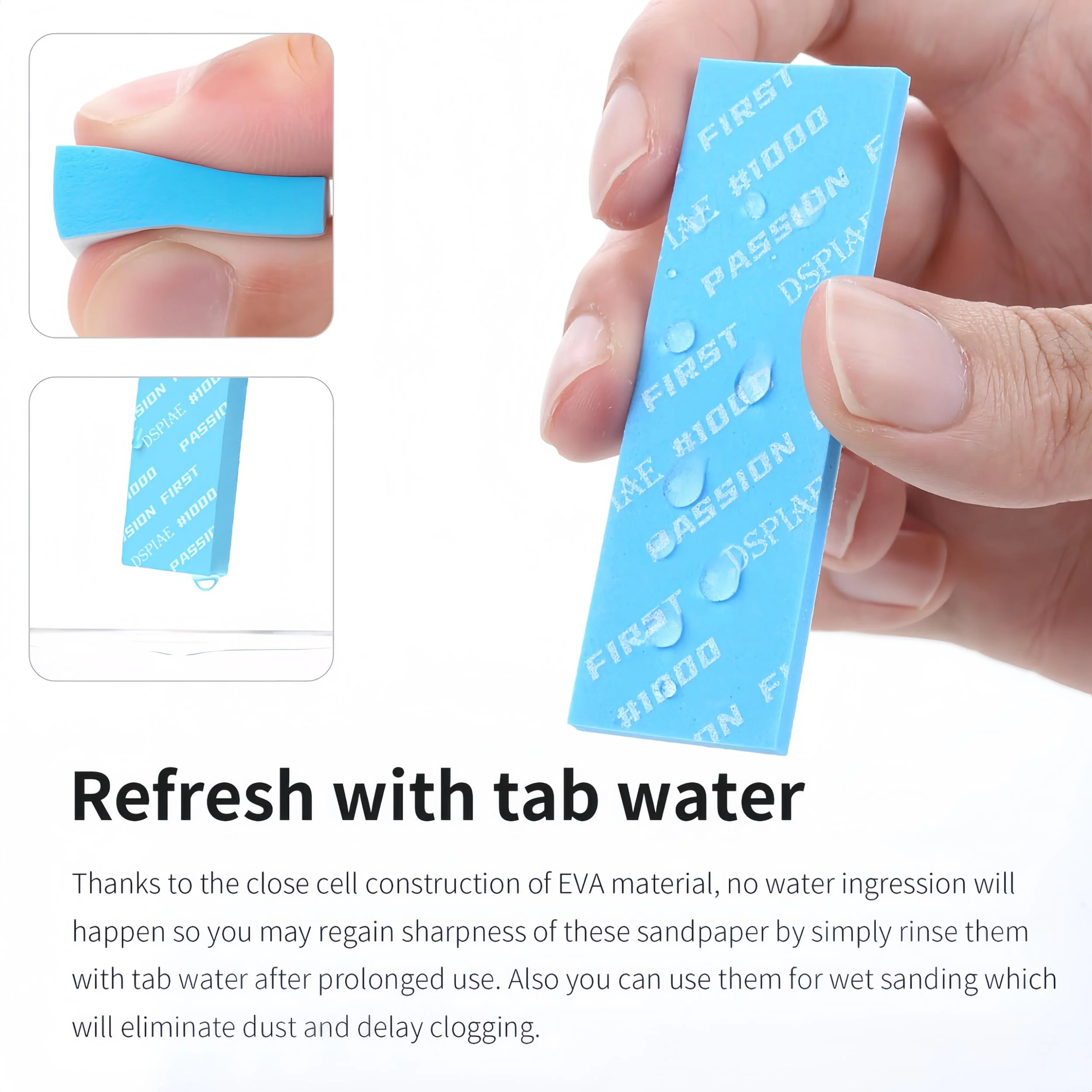 MakerJoy Soft Sponge Sanding Paper Combo Set for Model Builder - Image 4